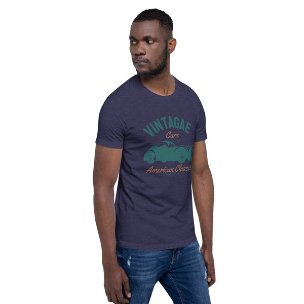 Vintage American Classic Short-Sleeve Unisex T-Shirt