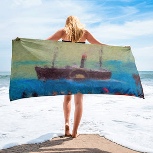 Paddle Steamer Towel
