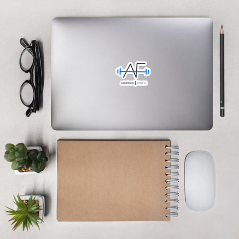Fit AF (full logo) Bubble-free stickers