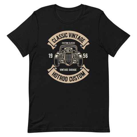 Classic Vintage Hotrod Short-Sleeve Unisex T-Shirt