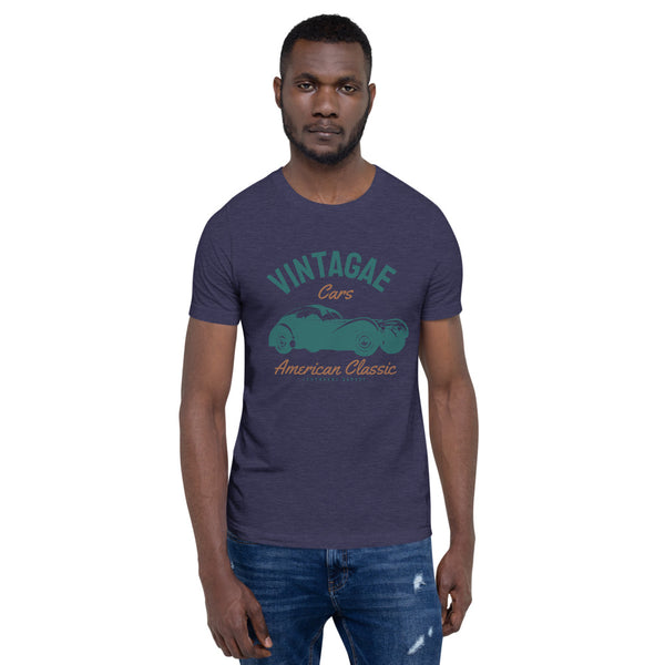 Vintage American Classic Short-Sleeve Unisex T-Shirt
