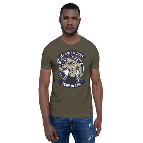 Train Hard Short-Sleeve Unisex T-Shirt