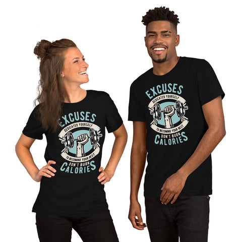 Burn those Calories Short-Sleeve Unisex T-Shirt