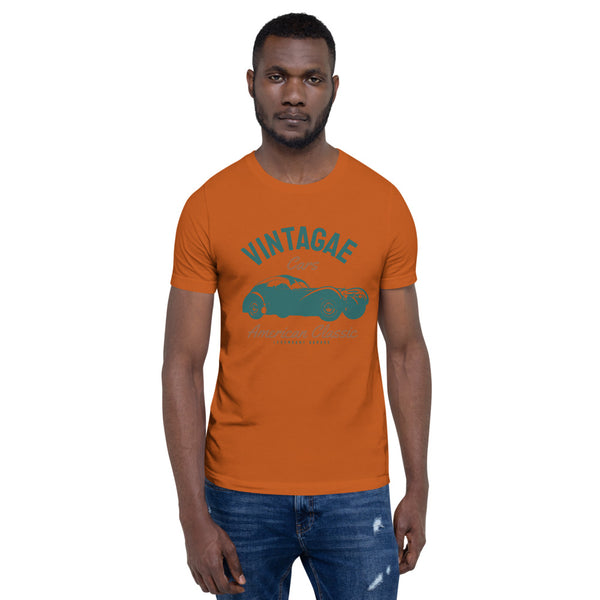 Vintage American Classic Short-Sleeve Unisex T-Shirt