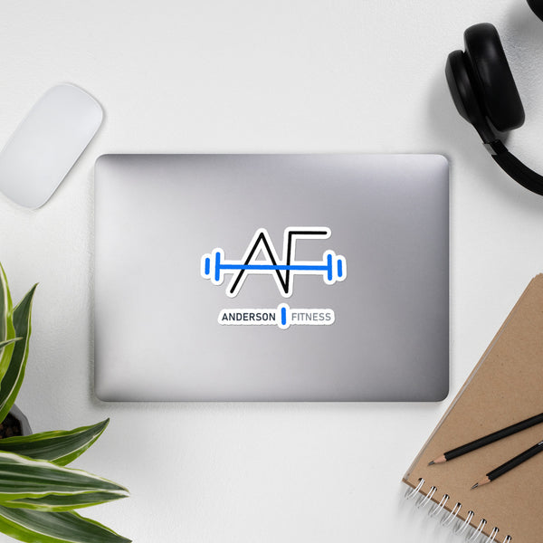 Fit AF (full logo) Bubble-free stickers