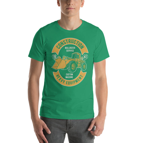Bulldozer Short-Sleeve Unisex T-Shirt