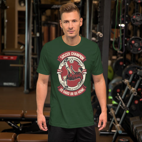 Soccer Champion Short-Sleeve  T-Shirt