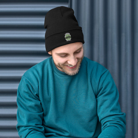 Classic Racing Embroidered Beanie