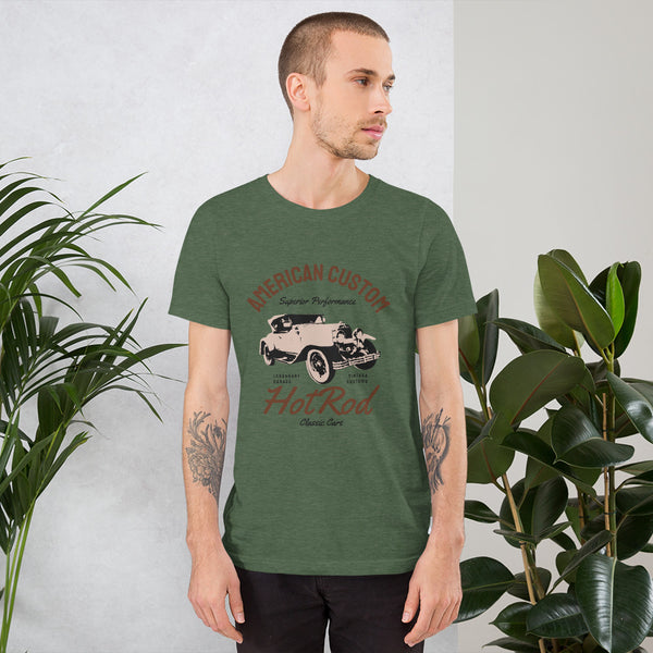 Custom Hot Rod Short-Sleeve Unisex T-Shirt